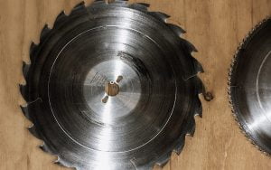Parkhill Joinery workshop saw blade