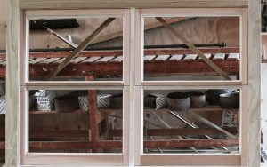 Parkhill Joinery workshop window frame